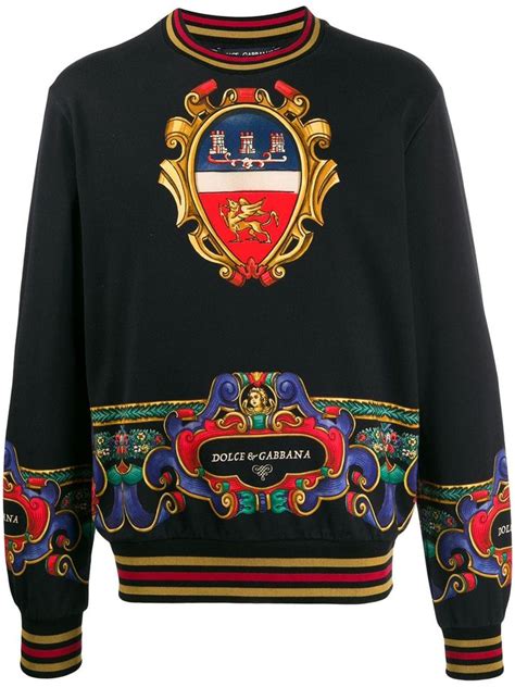 dolce gabbana sweatshirt farfetch